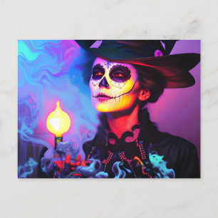 Carte Postale Jour de la femme aux couleurs mortes