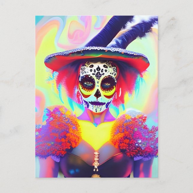 Carte Postale Jour de la femme morte (Devant)