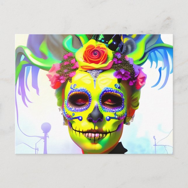 Carte Postale Jour de la femme morte (Devant)