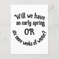 Jour de la marmotte - Aurons-nous un printemps pré