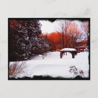 Carte Postale Jour de la neige du Vermont 2011