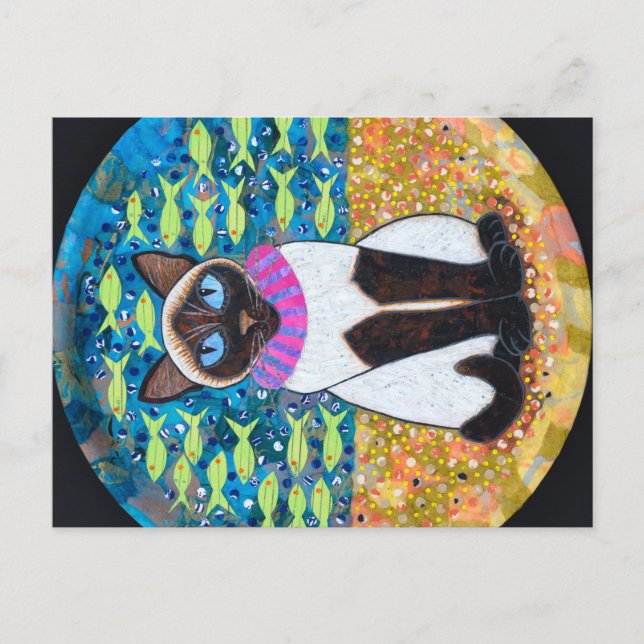 Carte Postale Jour de la plage (Devant)