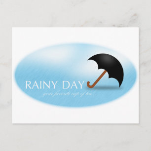 Carte Postale Jour de la pluie