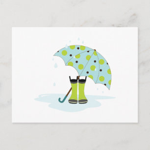 Carte Postale Jour de la pluie