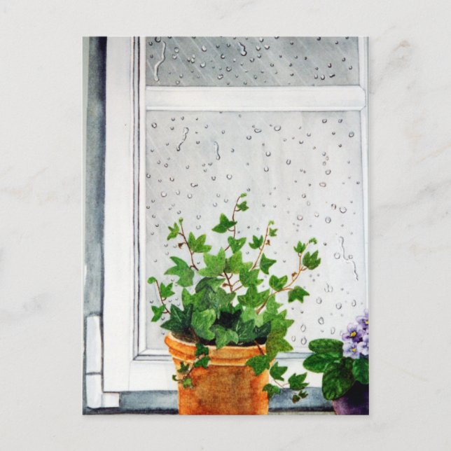 Carte Postale Jour de la pluie (Devant)