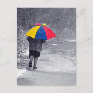 Carte Postale Jour de la pluie