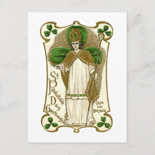 Carte Postale Jour de la Saint Patrick victorien