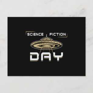 Carte Postale Jour de la science-fiction Cadeau spatial Garder s