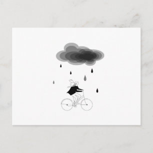 Carte Postale Jour de pluie - Copenhague