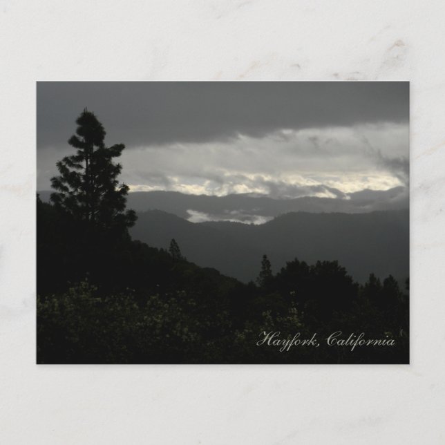 Carte Postale Jour de tempête... (Devant)