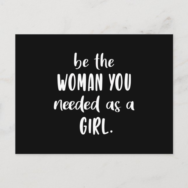 Carte Postale Jour des femmes Puissance féminine Femme Féminisme (Devant)