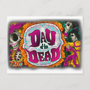 Carte Postale Jour des morts