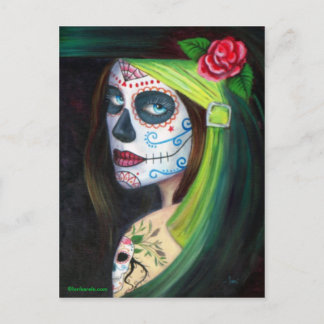 Carte Postale Jour des morts par Lori Karels