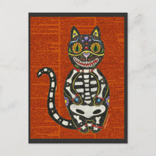 Carte Postale Jour du chat mort
