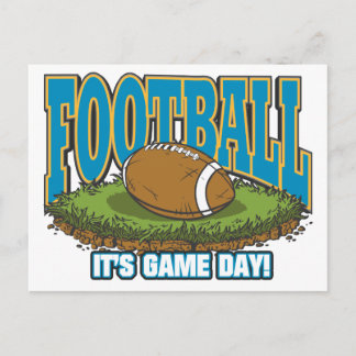 Carte Postale Jour du jeu de football