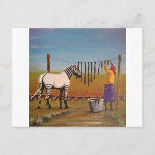 Carte Postale Jour du lavage