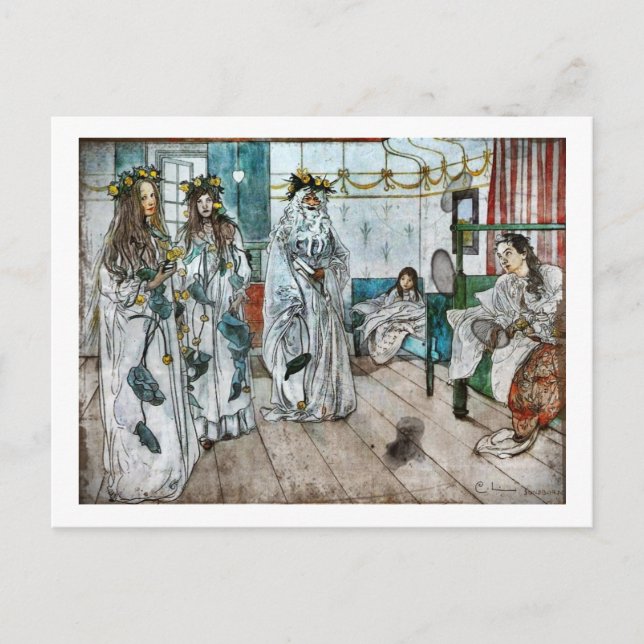 Carte Postale Jour du nom pour Karin 1899 (Devant)