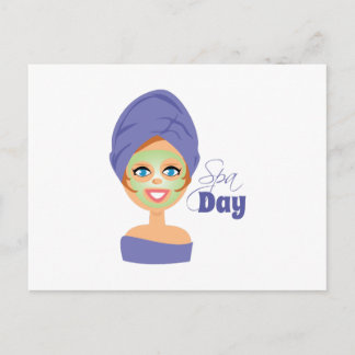 Carte Postale Jour du spa