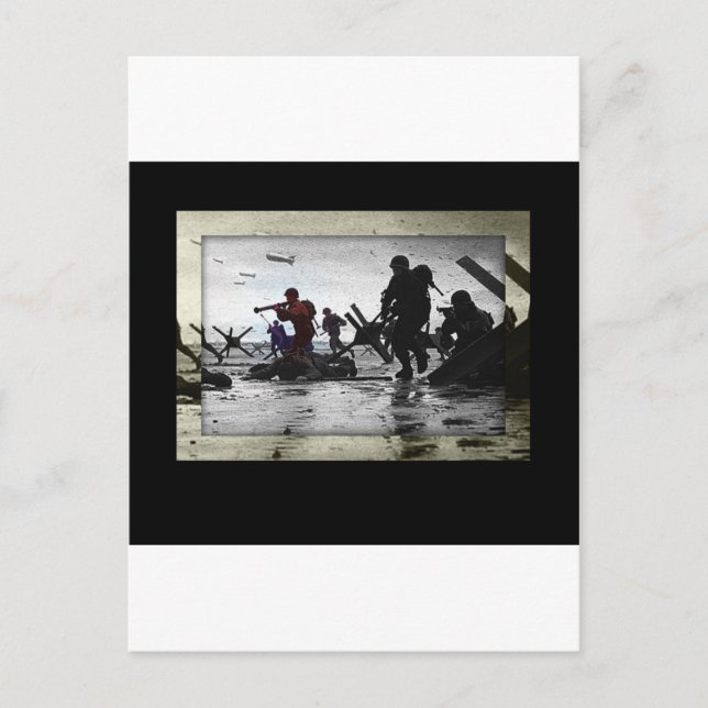 Carte Postale Jour J 65e anniversaire 6 juin 2009 (Devant)