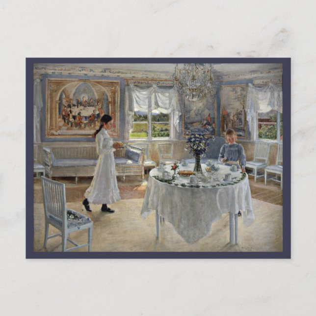 Carte Postale Jour Namnsdag ou Nom (Devant)