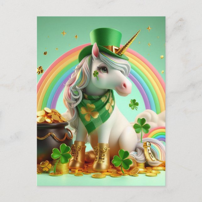 Carte Postale Jour Saint-Patricks (Devant)