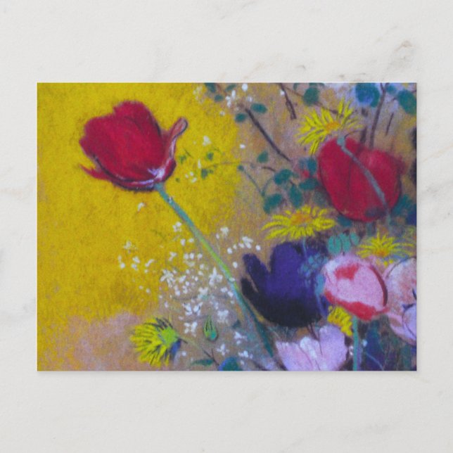 Carte Postale Journal des fleurs ~ Poscard (Devant)