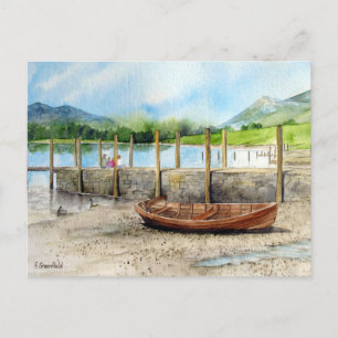 Carte Postale Journée de sortie du district de Derwentwater Lake