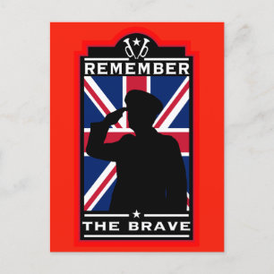 Carte Postale Journée des forces armées britanniques