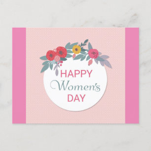 Carte Postale journée internationale de la femme
