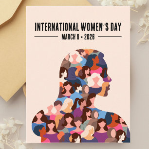 Carte Postale Journée internationale de la femme