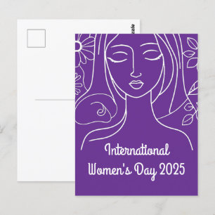Carte Postale Journée internationale de la femme 2025