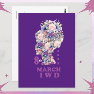 Carte Postale Journée internationale de la femme 2025 : Célébrer