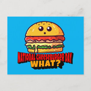 Carte Postale Journée nationale du cheeseburger, Quoi ?