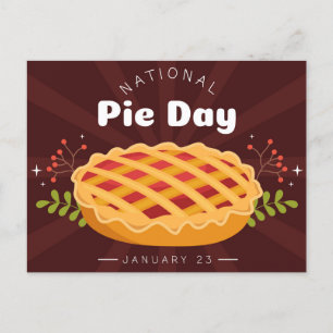 Carte Postale Journée nationale du gâteau