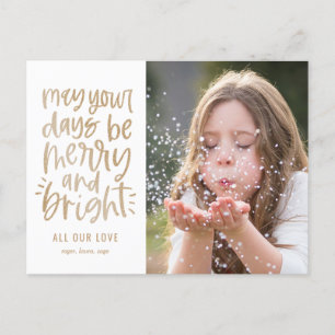 Carte postale Jours Lumineux - COULEUR MODIFIABLE 
