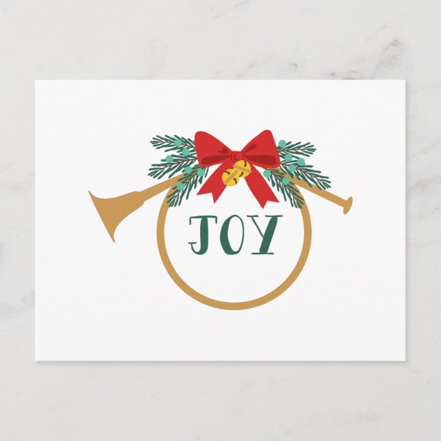 Carte Postale Joy French Horn (Devant)