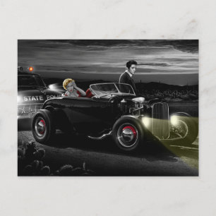 Carte Postale Joy Ride B&W