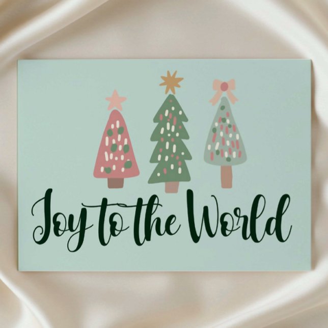 Carte Postale Joy to the World Christmas  Post Card  (Créateur téléchargé)