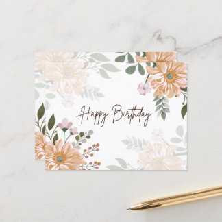 Carte postale Joyeuse Anniversaire