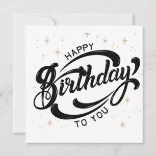 Carte postale Joyeuse Anniversaire