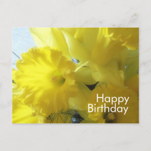 Carte postale Joyeuse Anniversaire