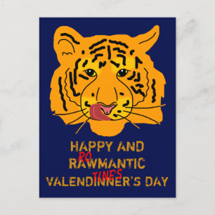 Carte Postale Joyeuse et gourmande Saint-Valentin
