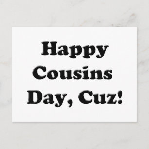 Carte Postale Joyeuse Fête des Cousins
