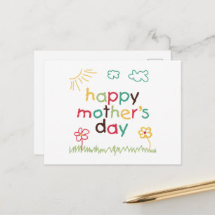 Carte Postale Joyeuse fête des mères 5