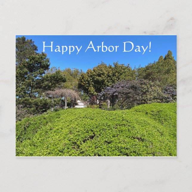 Carte Postale Joyeuse Journée de l'Arbour ! (Devant)