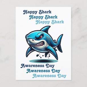 Carte Postale Joyeuse Journée de sensibilisation aux requins   1