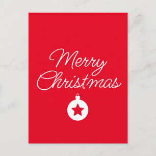 Carte Postale Joyeuse nouvelle année Joyeux Noël Période des fêt