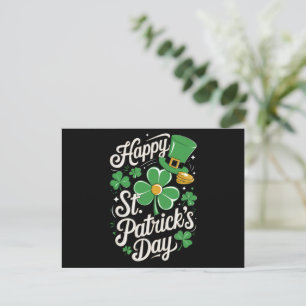 Carte Postale Joyeuse St Patrick's Day Irish Heritage St Patty's