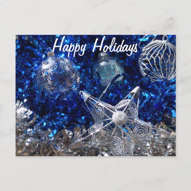 Carte postale Joyeuses Fêtes (Devant)