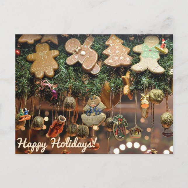 Carte Postale Joyeuses fêtes (Devant)
